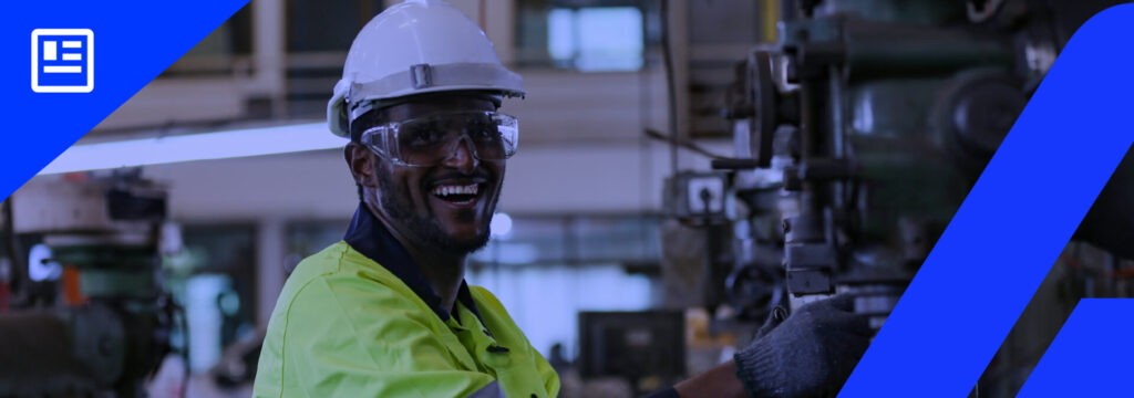 homem feliz na indústria_capa